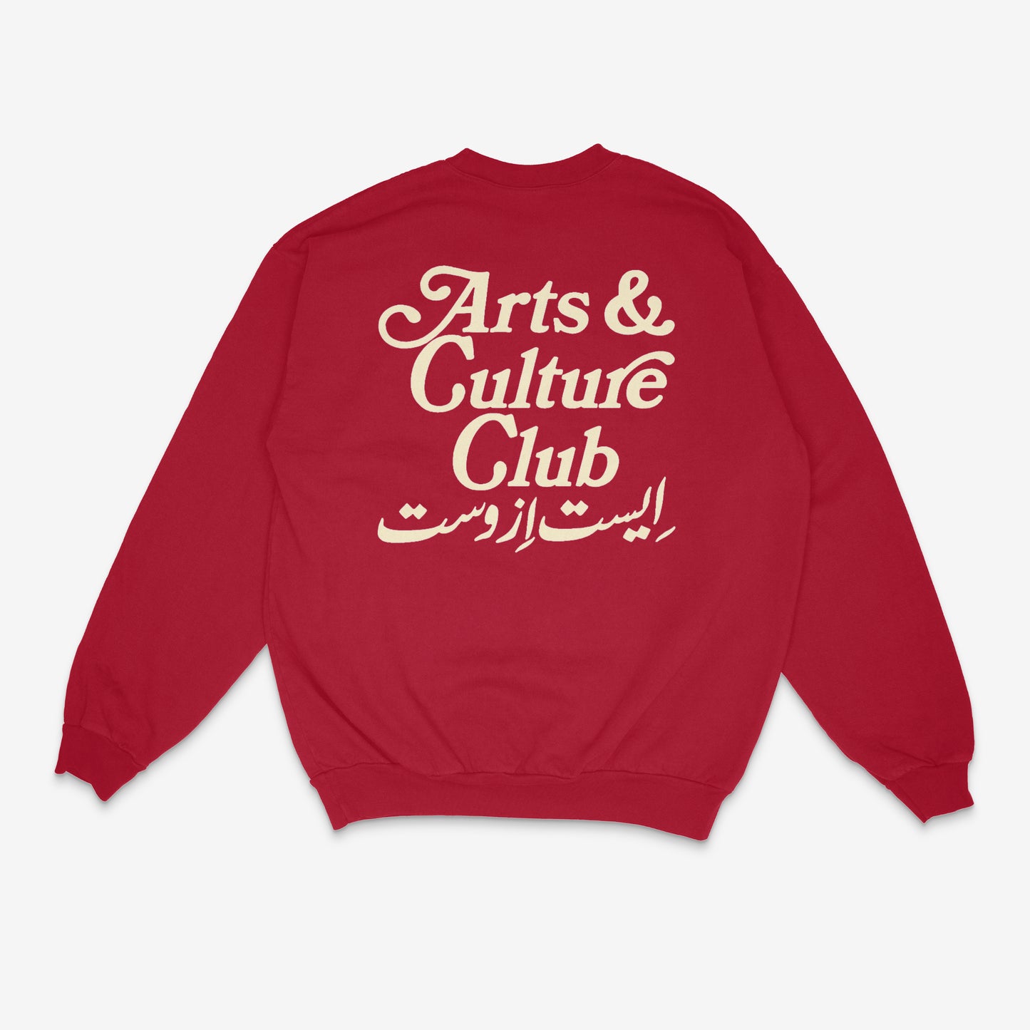 Arts & Culture Club Crewneck (Cherry Red)