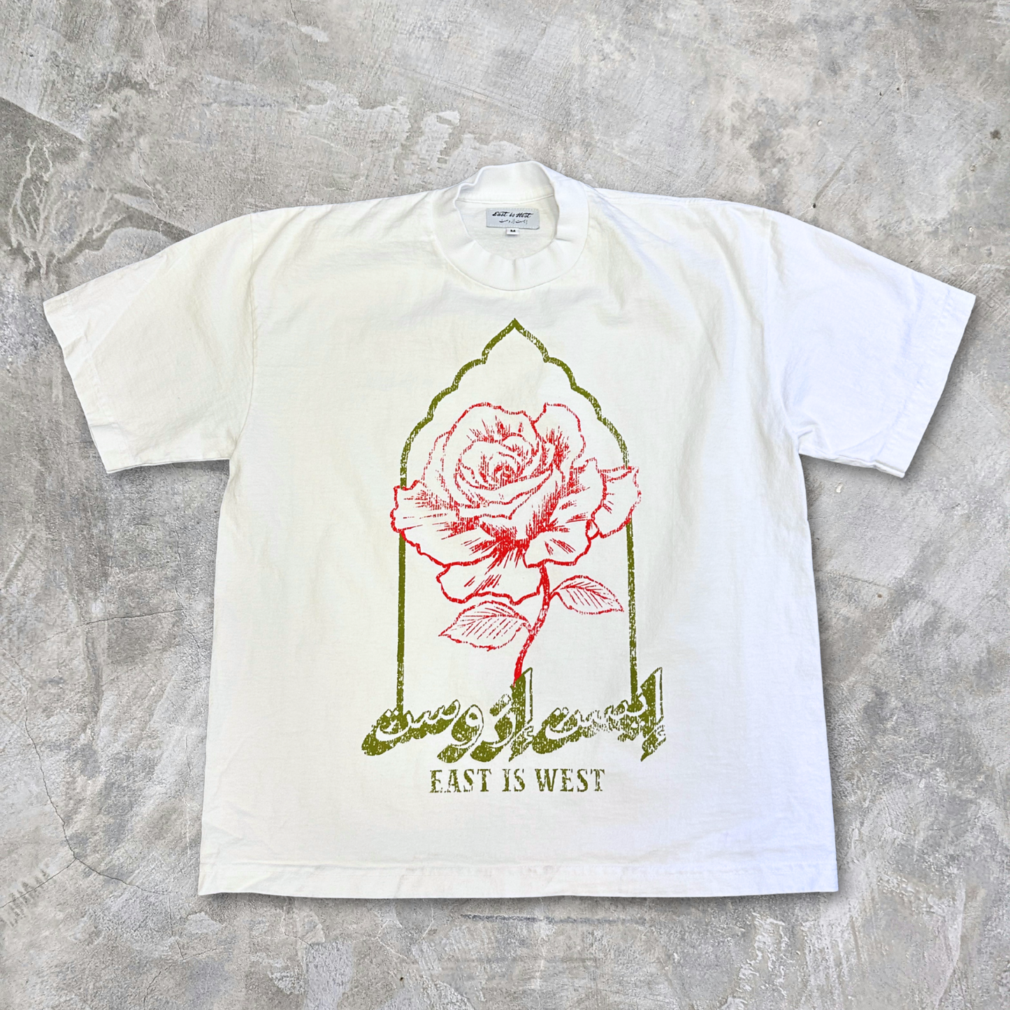 A Single Rose (Faded White)