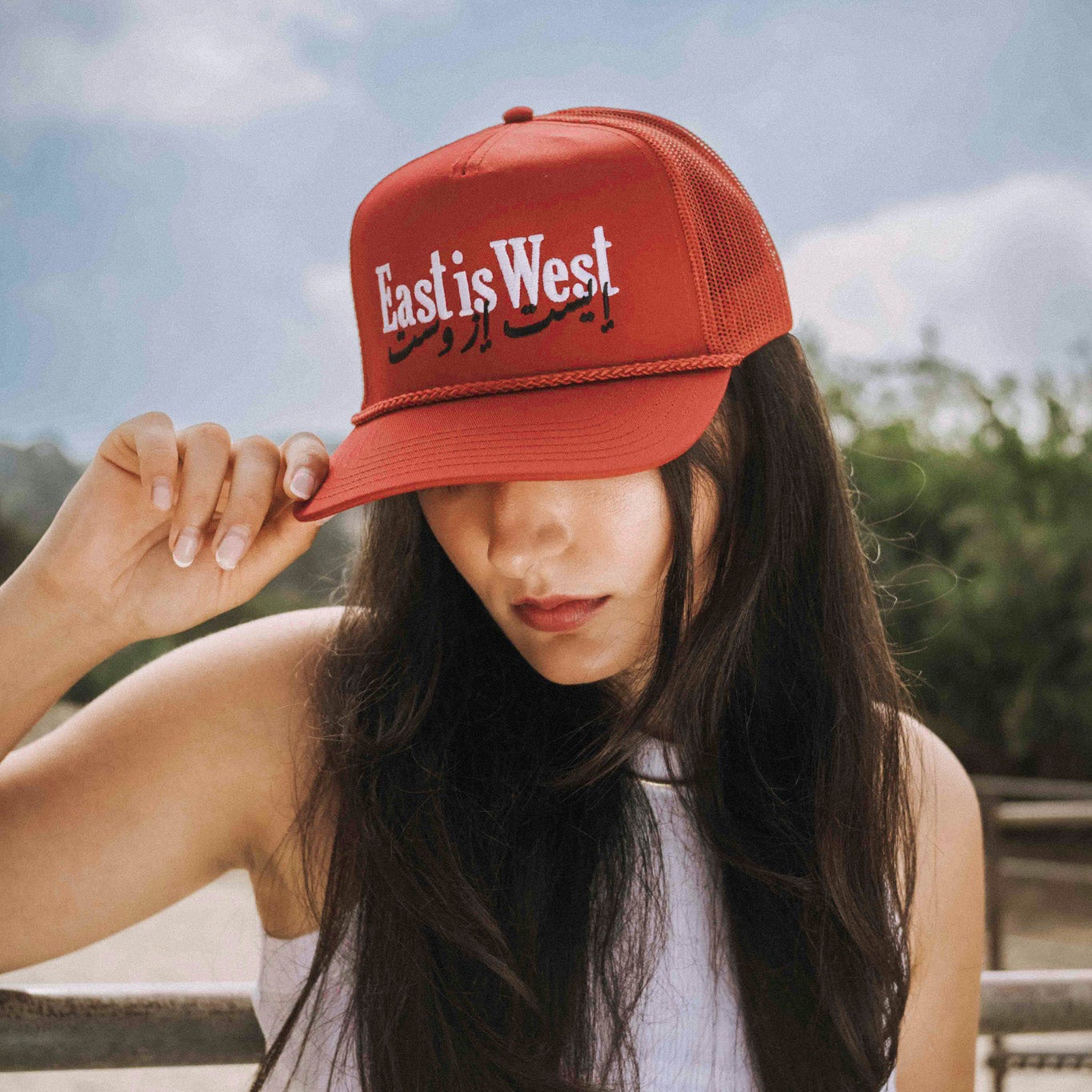 Country Trucker Hat (Cherry)