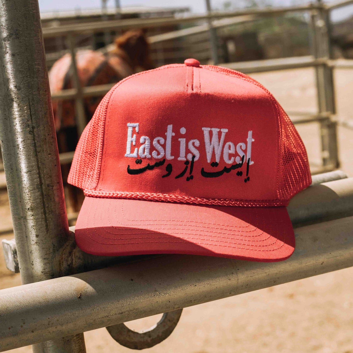 Country Trucker Hat (Cherry)