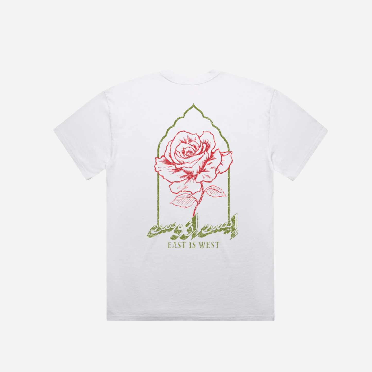A Single Rose (Faded White)