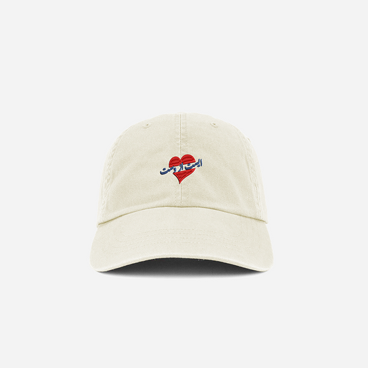 With Love Dad Cap (Off White)