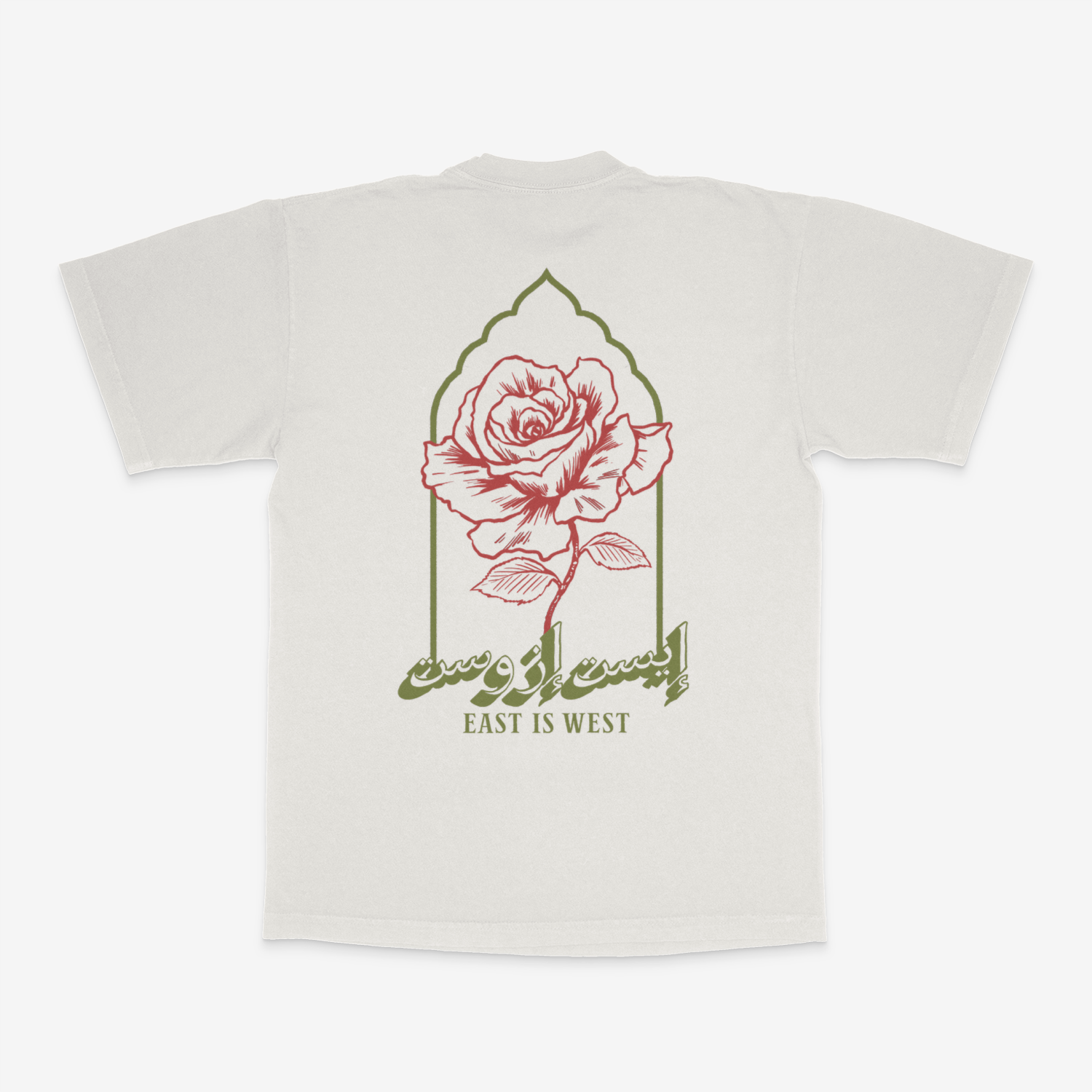 Rose Off White East Is West